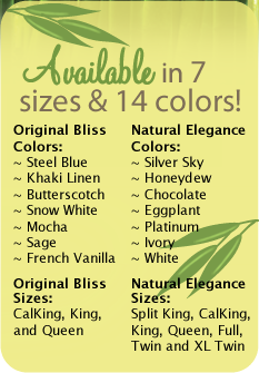 Available in California King, King, and Queen Sets